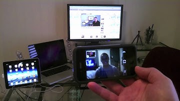 IPhone Facetime video call demo