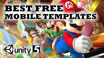 Best Free Mobile Games Templates for Unity 3D