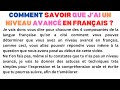 Comment savoir que jai un niveau avanc en franais 