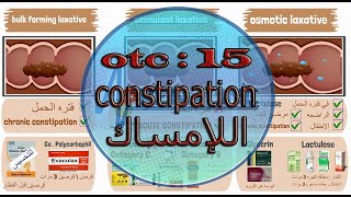 الحلقة ال 15 فى  constipation ◀  OTC Course الامساك