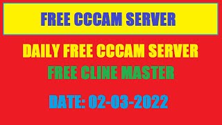 FREE CCCAM SERVER 02-03-2022 screenshot 2