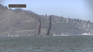 Impressions of the Americas Cup Finals 2013