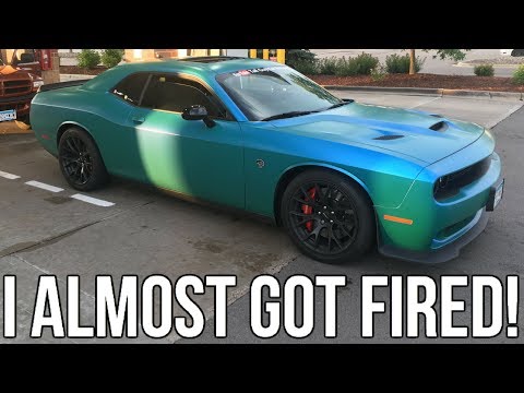 I Took My Boss For A Ride In My Hellcat 🤣!! I Almost Got Fired 🤦🏾‍♂️