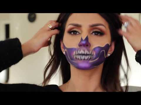 Recreating James Charles Halloween Look On Kylie Jenner In Galaxy