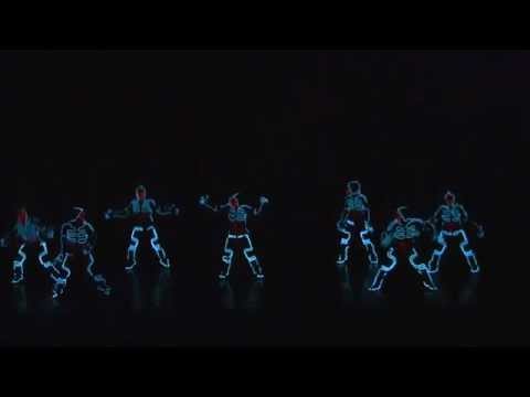 dubstep light dancers