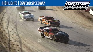 DIRTcar Pro Stocks | Super Dirt Week | Oswego Speedway | October 10, 2025 | HIGHLIGHTS