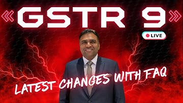 GSTR 9 2024-25 Latest FAQ | GSTR 9 Annual Return Filing 2024-25 | FAQ on GSTR-9 2024-2025