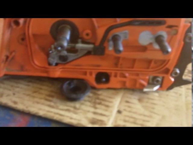 Husqvarna Rancher 455 Chain Oiler Repair Youtube