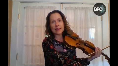 VIOLIN: Three octave scales with Amy Glidden