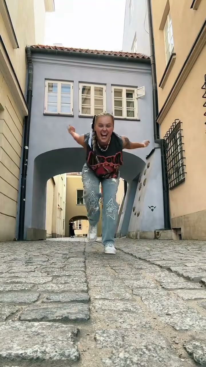 I had to bring KARMA to Poland?✨??? #itsjojosiwa #shorts