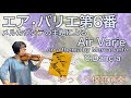 【ゆっくり模範演奏】エア•バリエ6番メルカダンテの主題(ダンクラ)Air Varie on a thema by Mercadante op.89-6 (C.Dancla)slow-tempo