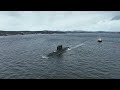 Подводная лодка «Калуга» в Кольском заливе