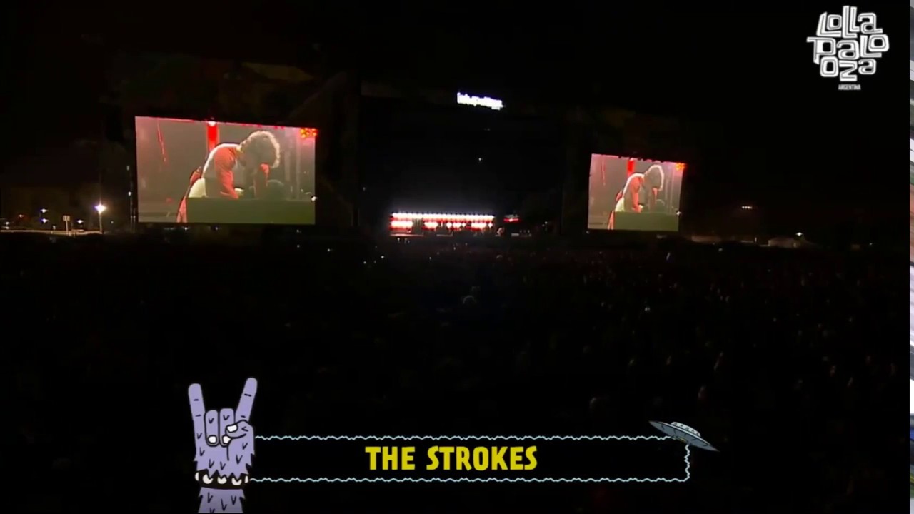 The Strokes-New York City Cops live Lollapalooza Argentina 2017 HD
