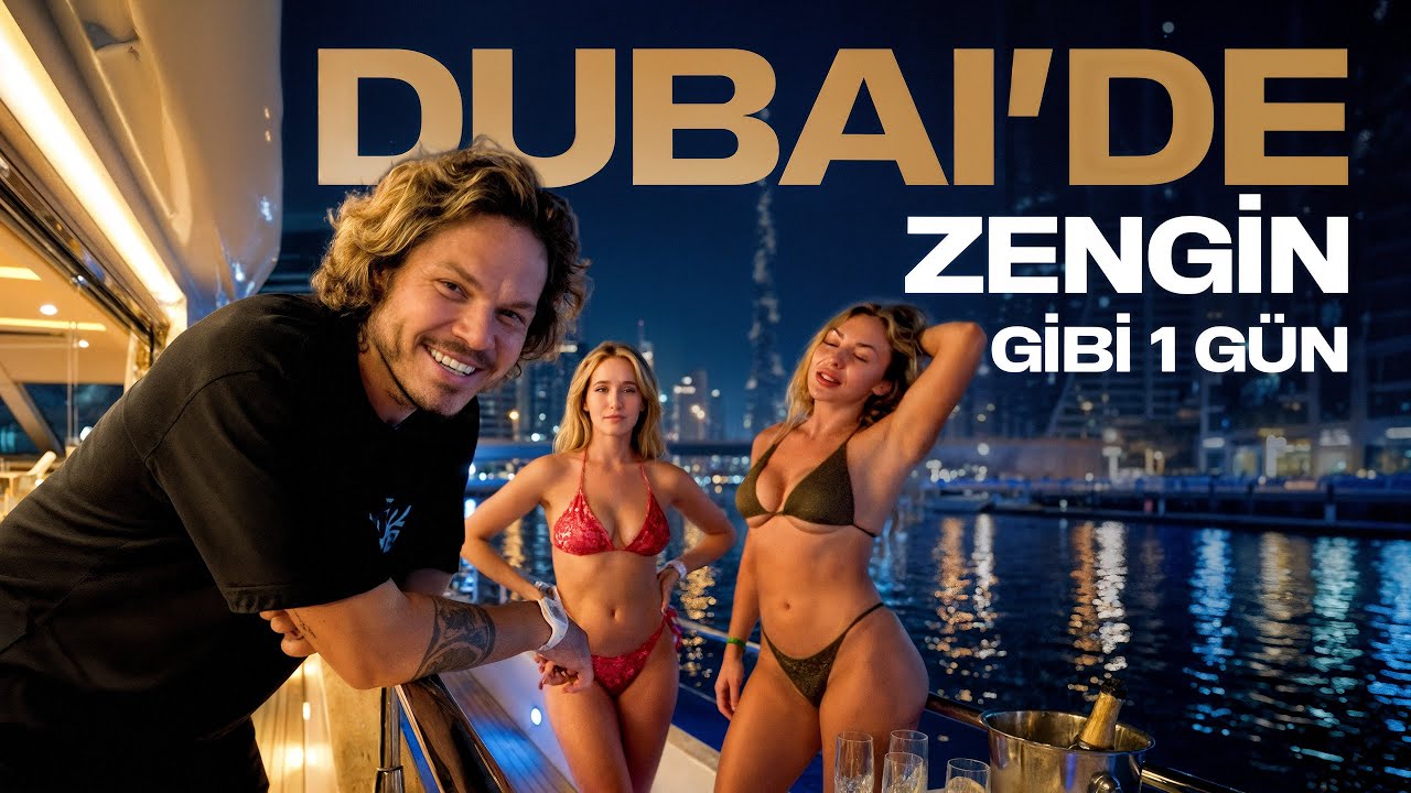 Провести день в Дубае, как миллионер!