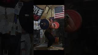 140 kg / 308 lb - Clean + Front Squat + Jerk