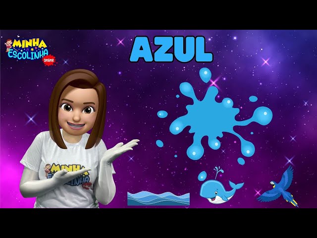 Cores Azul G3 - Educação Infantil - Videos Educativos - Atividades para Crianças