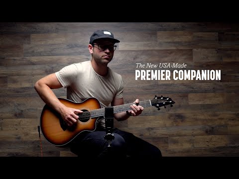 Breedlove Premier Series Companion Demo - USA-Made Travel-sized Acoustic Guitar