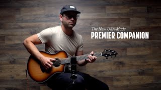 Breedlove Premier Series Companion Demo - USA-Made Travel-sized Acoustic Guitar