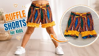 Datos How to Sew Ruffle Shorts with Elastic Waistband | Easy DIY for Beginners Noticias
