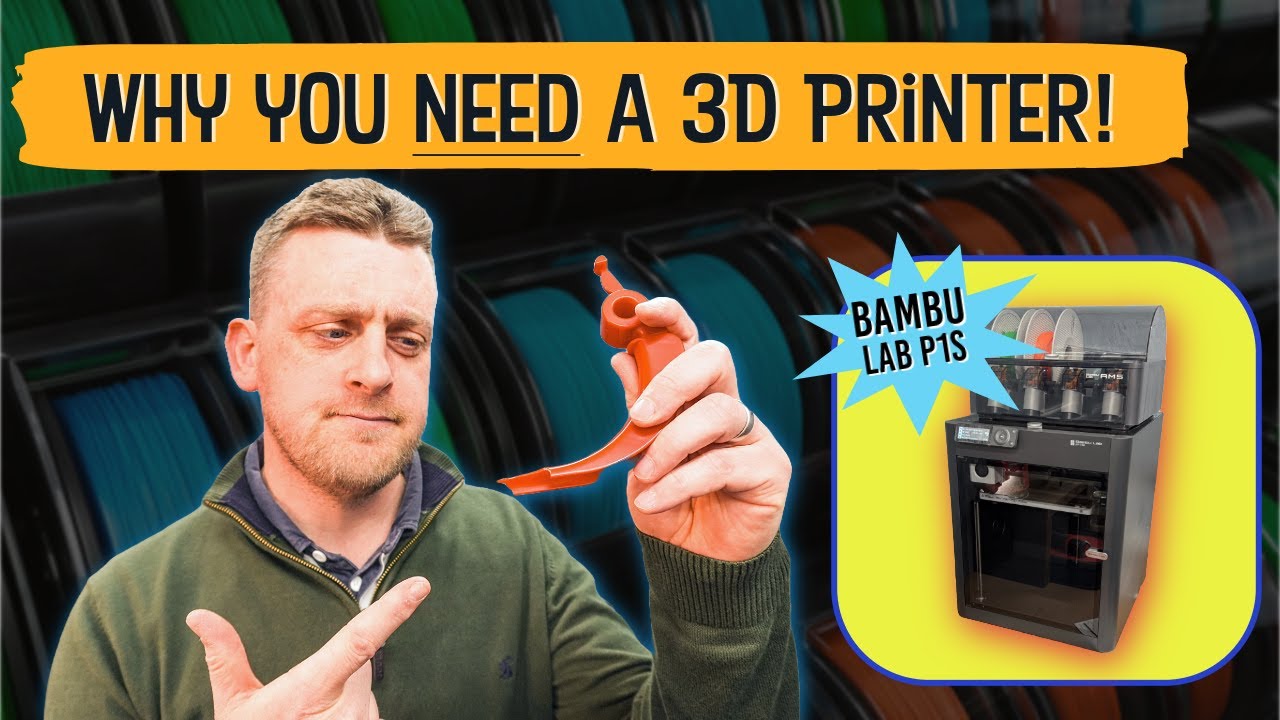 Fix It Fast: 3D Printing with the Bambu Labs P1S - YouTube