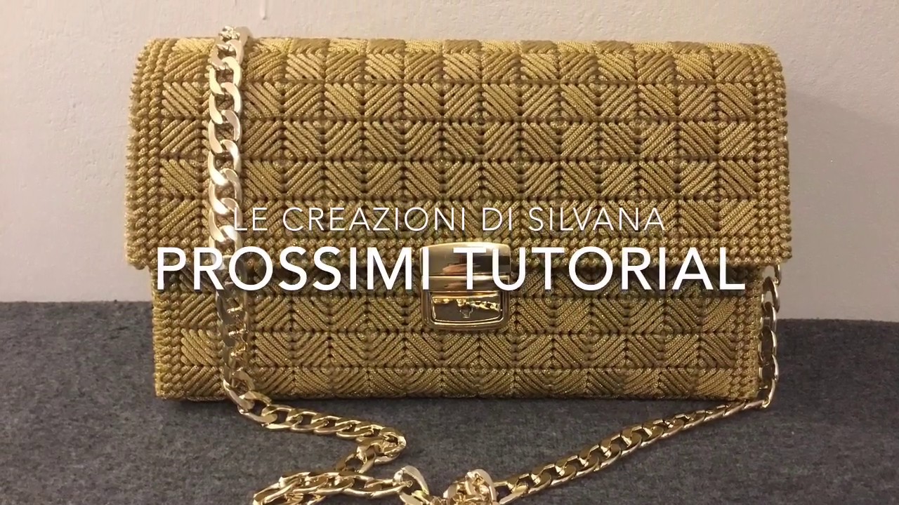 Borse uncinetto*prossimi tutorial*l'uncinetto di Silvana💞 - YouTube