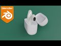 Wireless Pods  Animation Design Using Blender with amharic