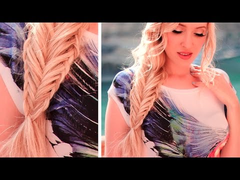 Коса колосок, рыбий хвост с переплётом по краям ❤ На каждый день для длинных волос