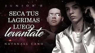 (LETRA) ¨SECA TUS LÁGRIMAS¨ - Natanael Cano x Junior H (Lyric Video)