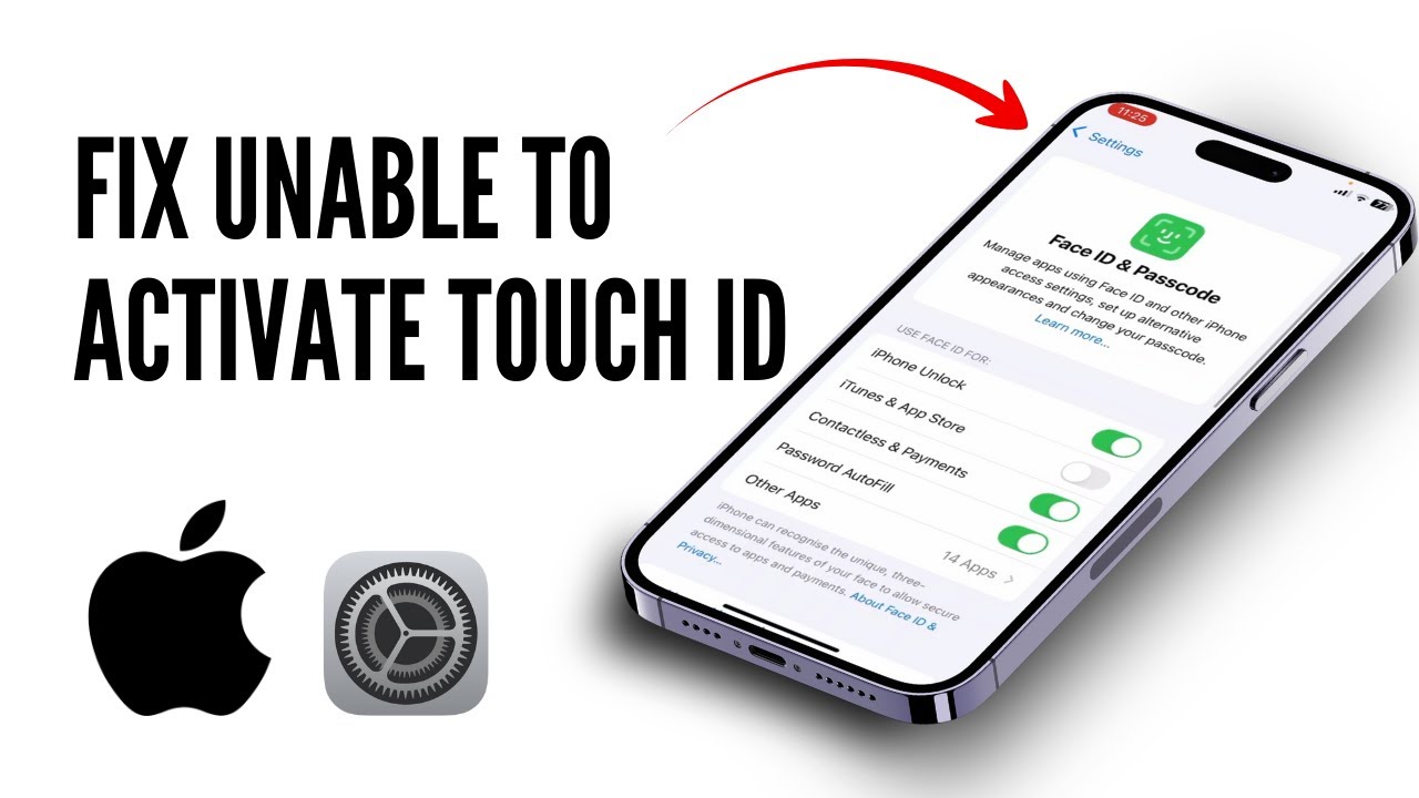 How to Fix Unable to Activate Touch ID on this iPhone - YouTube