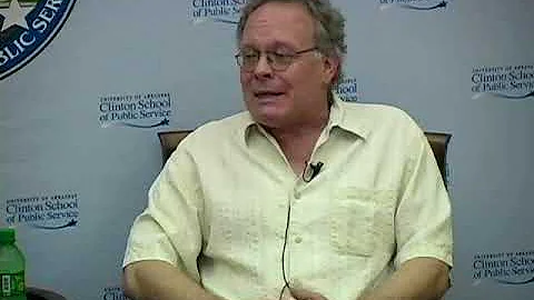 Eric Overmyer at the Clinton School | 2010