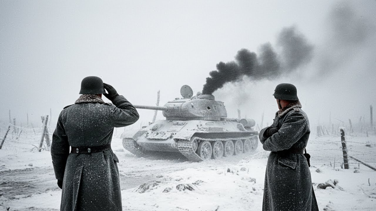 Niemieccy oficerowie byli w szoku, gdy zamarznięte radzieckie silniki wciąż działały