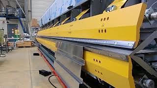 เครื่องพับโลหะแผ่น THALMANN Doppelbieger - double folder TC 300 forming a corrugated profile