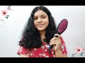 Vega hair straightening brush VHSB-01 review || Hair straightening brush fail