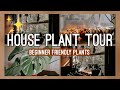 house plant tour: beginner friendly plants\\ boho home
