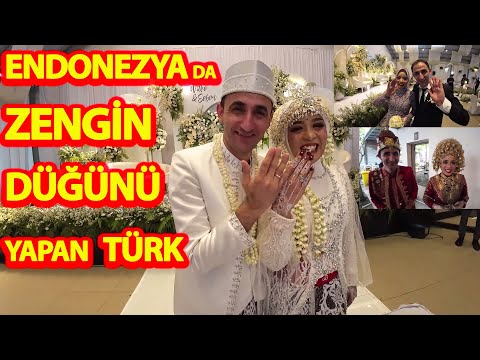 ENDONEZYA DA ZENGİN DÜĞÜNÜ YAPAN ŞABAN BEYİN MUTLU GÜNÜNDE BAŞINA GELENLER!#endonezya