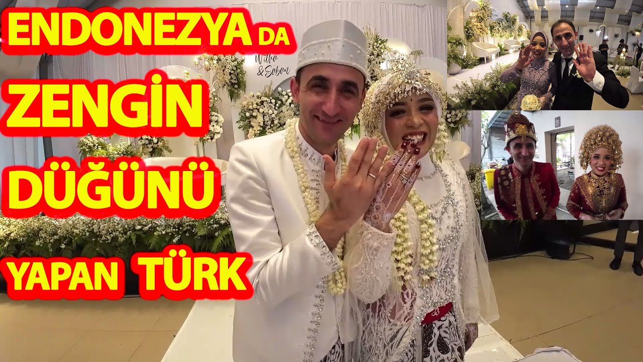 ENDONEZYA DA ZENGİN DÜĞÜNÜ YAPAN ŞABAN BEYİN MUTLU GÜNÜNDE BAŞINA GELENLER!#endonezya