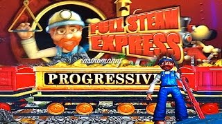 Full Steam Express *MAXI* Slot Progressive Win|NEW Slot - Slot Machine Bonus