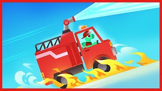 Dinosaur Fire Truck 🚒 - Out now! | Kids Games | Children Games | Kids Learning | Yateland
