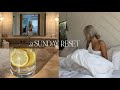 Sunday Reset | social media detox, grocery haul, meal prep, therapy, reset routine