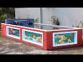 How To Make Outdoor Aquarium 2000gal - Design And Decorations