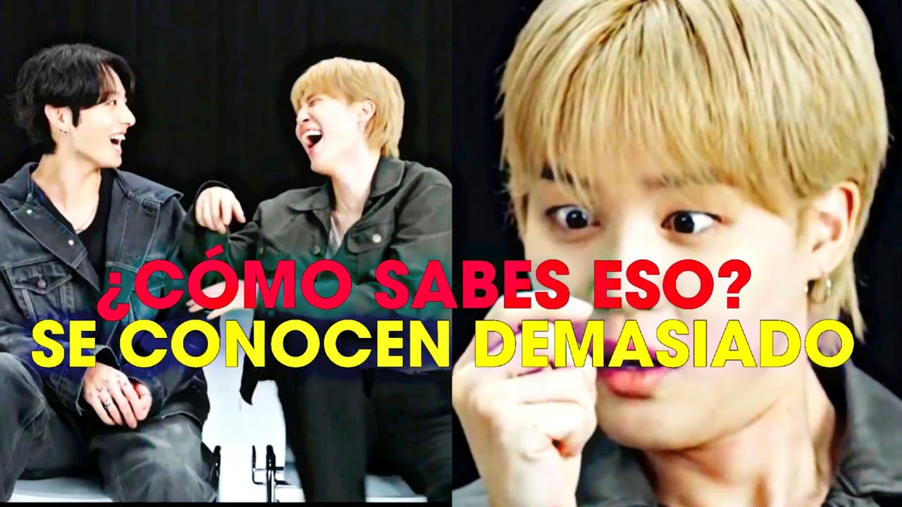 JIKOOK-JIMIN y JUNGKOOK SE CONOCEN DEMASIADO🐥🐰 | Are You Sure?!