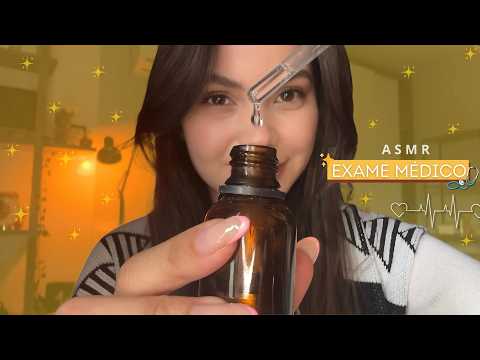 ASMR | EXAMINANDO VOCÊ 👩‍⚕️🩺