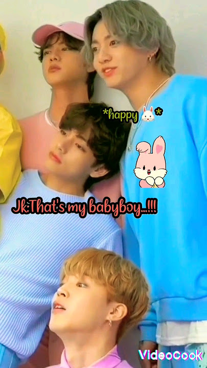 When Jungkook being Jealous of Vmin #taekookffshorts #bts #taekook