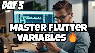 Flutter Full Course |Flutter Tutorial For Beginners(Day 3🔥) | Flutter App Development | variables 🔥