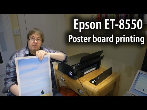 Video: Kaip spausdinti ant „Epson“kartono?