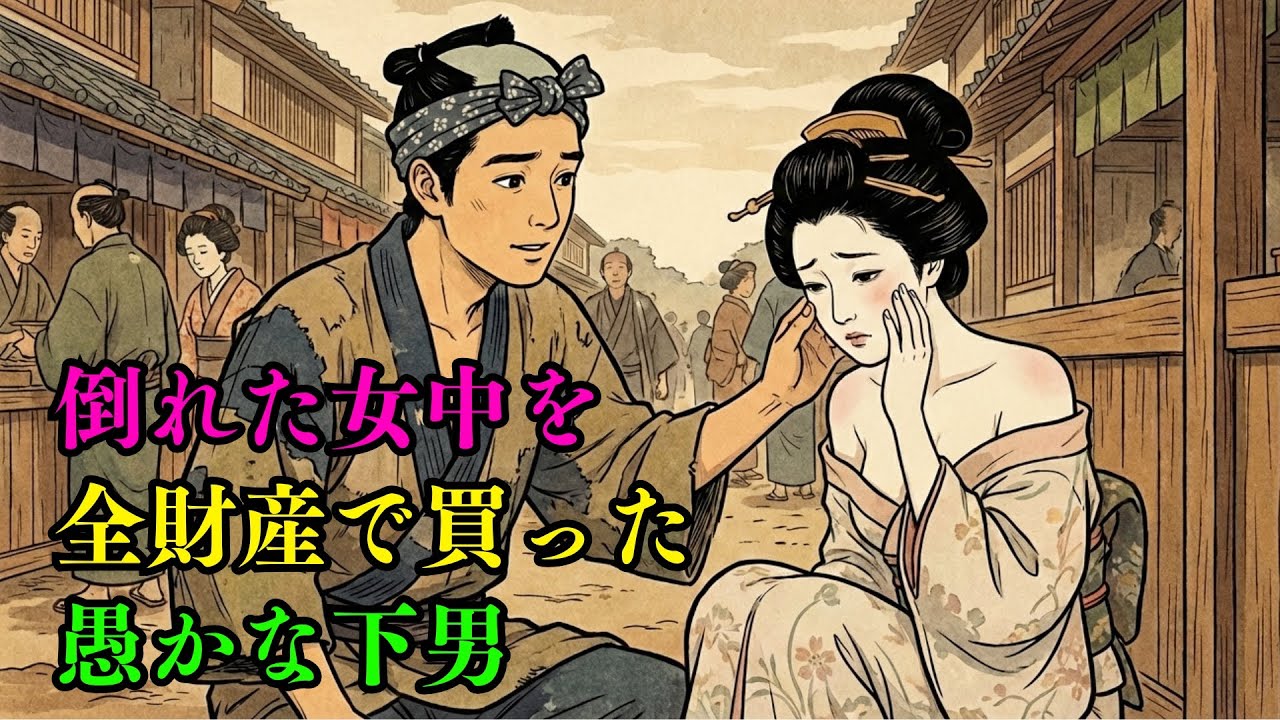 全財産五十両で倒れた女中を救った馬鹿な奉公人。命懸けの恩返しと驚愕の逆転劇【江戸時代の庶民】【江戸好奇心】