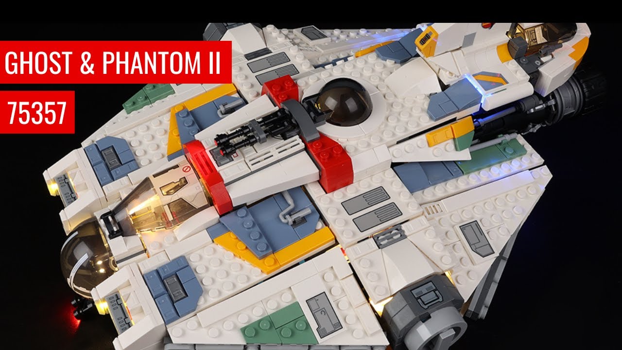 LED Light Kit for LEGO Ghost & Phantom II 75357 Light Kit