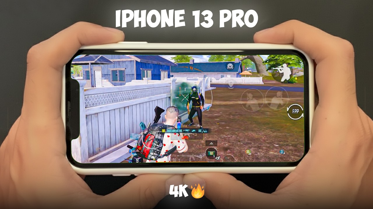 IPHONE 13  HANDCAM IN 2026 🔥/Super Smooth+Extreme PUBG Gaming Test😍/ NEW IOS 26.2.1 Livik Gameplay!