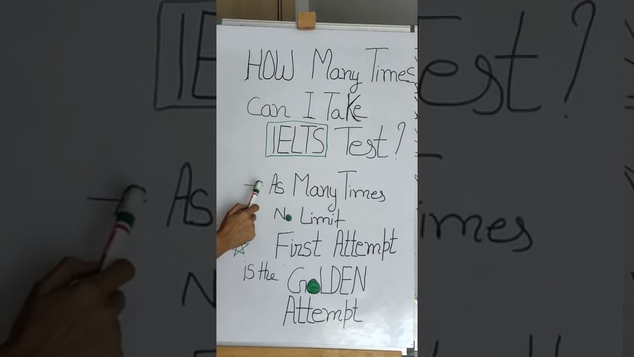 IELTS - How Many Times Can I Appear For IELTS Test ?