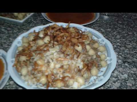طريقه عمل كشري الحارونى إلها نو فيل